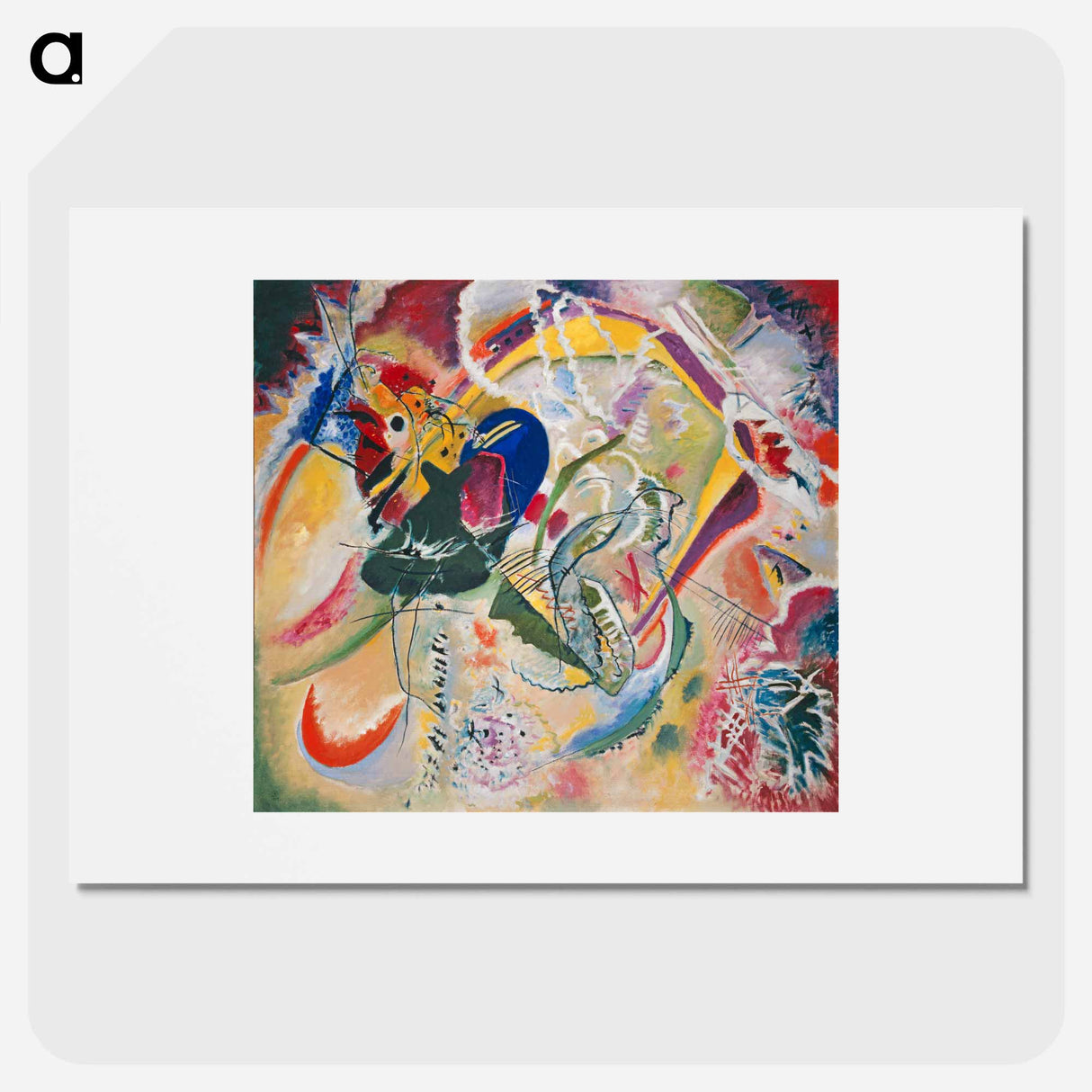 Improvisation 35 - Wassily Kandinsky Poster.