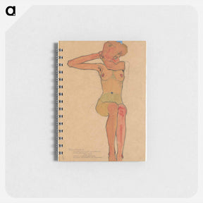 アートメモ帳-Mädchenakt (Gertrude)
 - ウィーン博物館 Memo.