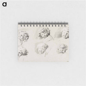 アートメモ帳-Zes kinderkopjes - ウィレム ヴァン リーン Memo.