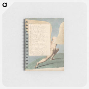 アートメモ帳-Young's Night Thoughts, Page 25, "Behold Him, When Past by; What Then Is Seen" - ウィリアム ブレイク Memo.
