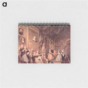 アートメモ帳-The Children's Theater In The House Of John Conduit - ウィリアム ホガース Memo.