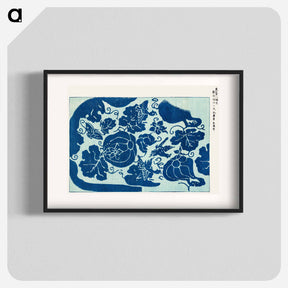 アートポスター-Yatsuo no tsubaki - 八丘椿 Poster.