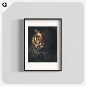 アートポスター-Tiger's Head - アボット ハンダーソン セイヤー Poster.