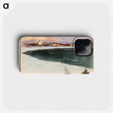 Katajanokka talvella - アルバート エーデルフェルト Phone Case.