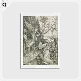 アートポストカード-Joachim and the Angel - アルブレヒト デューラー Postcard.