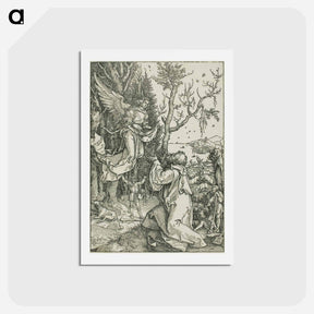 アートポストカード-Joachim and the Angel - アルブレヒト デューラー Postcard.