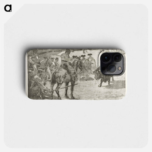 Bull-Fight - アレクサンドル ルノア Phone Case.