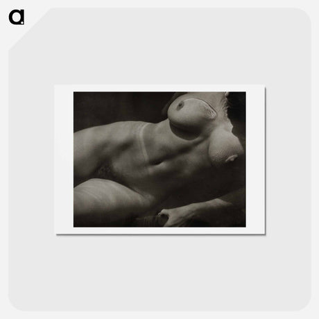 アートポストカード-Rebecca Salsbury Strand - アルフレッド スティーグリッツ Postcard.