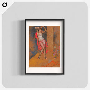 アートポスター-Standing Nude woman. Anna Pavlova in Oriental Fantasy by William Penhallow Henderson. - 不思議の国のアリス Poster.