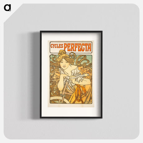 Alphonse Mucha(アルフォンス ミュシャ) - Cycles Perfecta - アルフォンス ミュシャ Poster. - artgraph.「アートをもっと気軽に」世界の名画やアート作品をポスターなど身近なアイテムにプリントして販売するサイト「artgraph.」ポスター、アートフレーム、スマホケース、ノート…etcなど多くの製品を用意しております。専属アーティストの作品もあり、ここだけしか買えないアートに出会えます。│