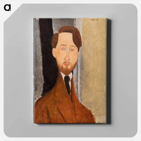 アートパネル-Léopold Zborowski - アメデオ モディリアーニ Canvas.