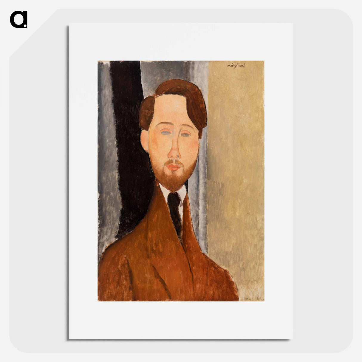 Léopold Zborowski - アメデオ モディリアーニ Poster.