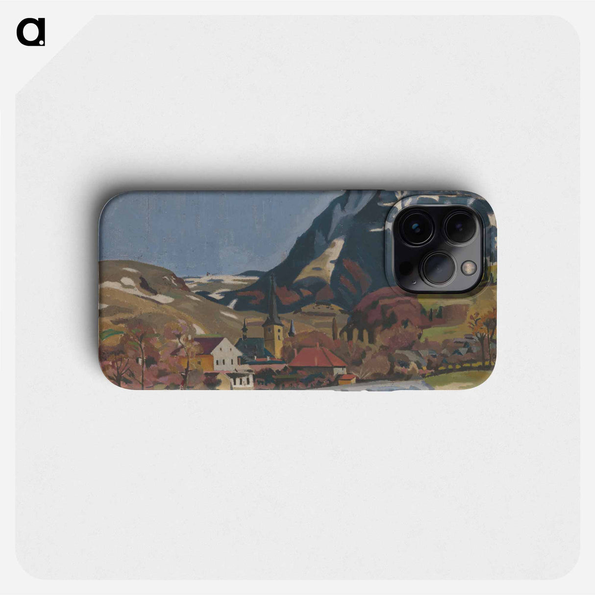 View of dolný kubín - アーノルド ピーター ワイズ クビンチャン Phone Case.