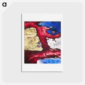 アートポストカード-Tree Forms and Water - アーサー ダヴ Postcard.