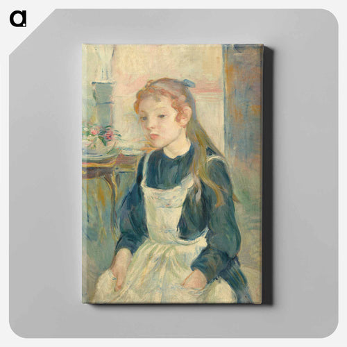 Young Girl with an Apron
 - ベルト モリゾ Canvas.