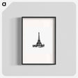 アートポスター-Eiffel Tower Engraving
 - 大英図書館 Poster.