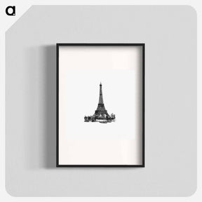 アートポスター-Eiffel Tower Engraving
 - 大英図書館 Poster.