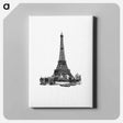 アートパネル-Eiffel Tower Engraving
 - 大英図書館 Canvas.