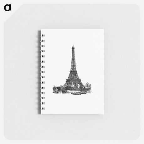 アートメモ帳-Eiffel Tower Engraving
 - 大英図書館 Memo.