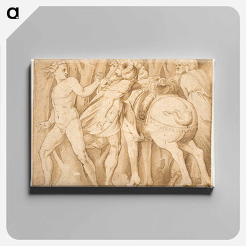Scene from Roman history - Caravaggio Canvas.