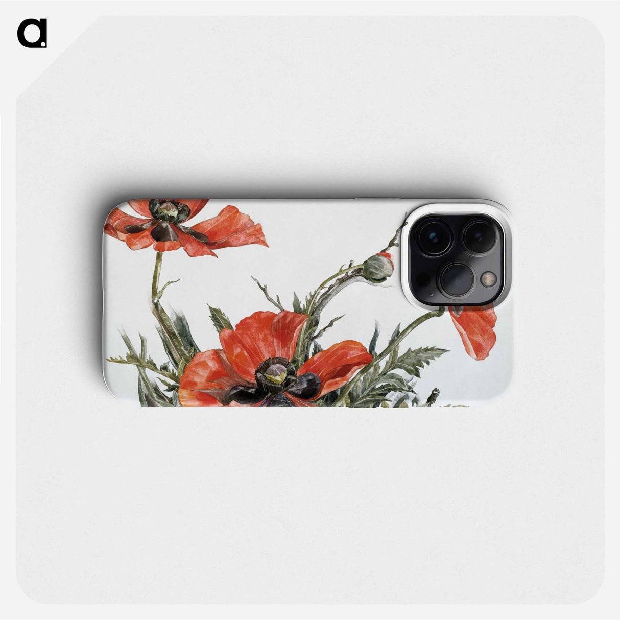 Red Poppies - Charles Demuth Phone Case.