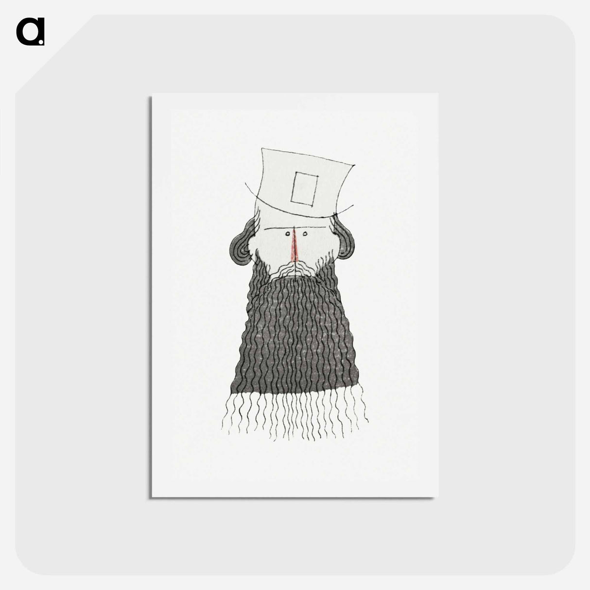 アートポストカード-Fashion Plate
 - シャルル マルタン Postcard.