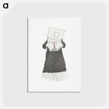 アートポストカード-Fashion Plate
 - シャルル マルタン Postcard.