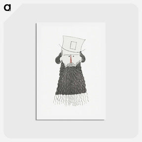 アートポストカード-Fashion Plate
 - シャルル マルタン Postcard.