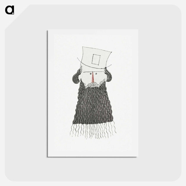 アートポストカード-Fashion Plate
 - シャルル マルタン Postcard.
