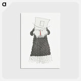 アートポストカード-Fashion Plate
 - シャルル マルタン Postcard.