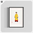 アートポスター-Man in Yellow Priest Robe
 - 中国の衣装 Poster.