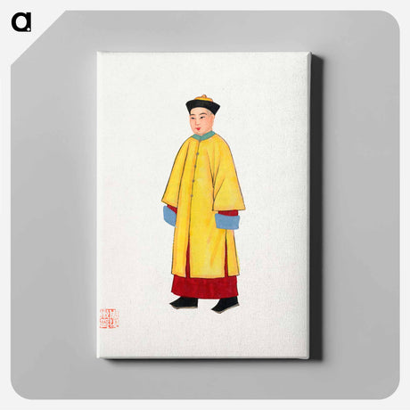 アートパネル-Man in Yellow Priest Robe
 - 中国の衣装 Canvas.