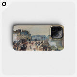 The Pont Neuf - Claude Monet Phone Case.