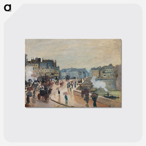 アートポストカード-The Pont Neuf - クロード モネ Postcard.