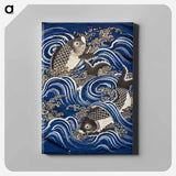 アートパネル-Carp in Waves Fukusa
 - クリーブランド美術館 Canvas.