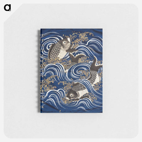 アートメモ帳-Carp in Waves Fukusa
 - クリーブランド美術館 Memo.
