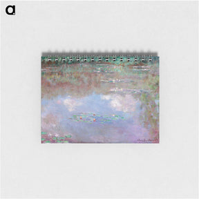 アートメモ帳-The Water Lily Pond (Clouds)
 - ダラス美術館 Memo.