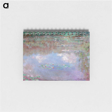 アートメモ帳-The Water Lily Pond (Clouds)
 - ダラス美術館 Memo.