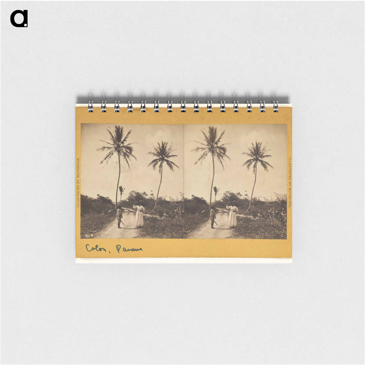 アートメモ帳-Road Along the Beach
 - エドワード マイブリッジ Memo.