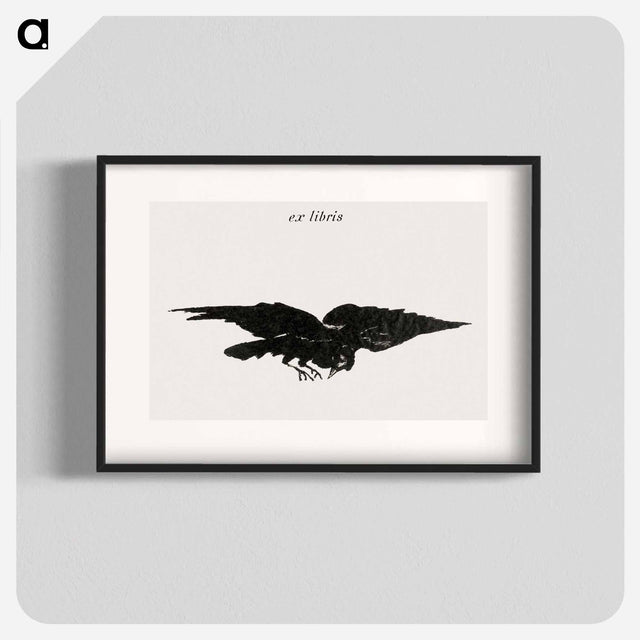 アートポスター-Flying Raven - エドゥアール マネ Poster.