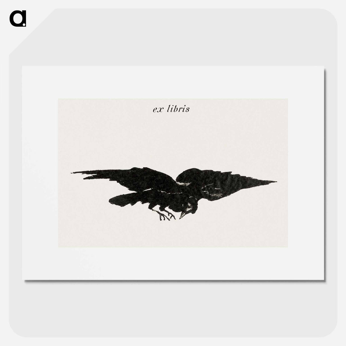 Flying Raven - エドゥアール マネ Poster.