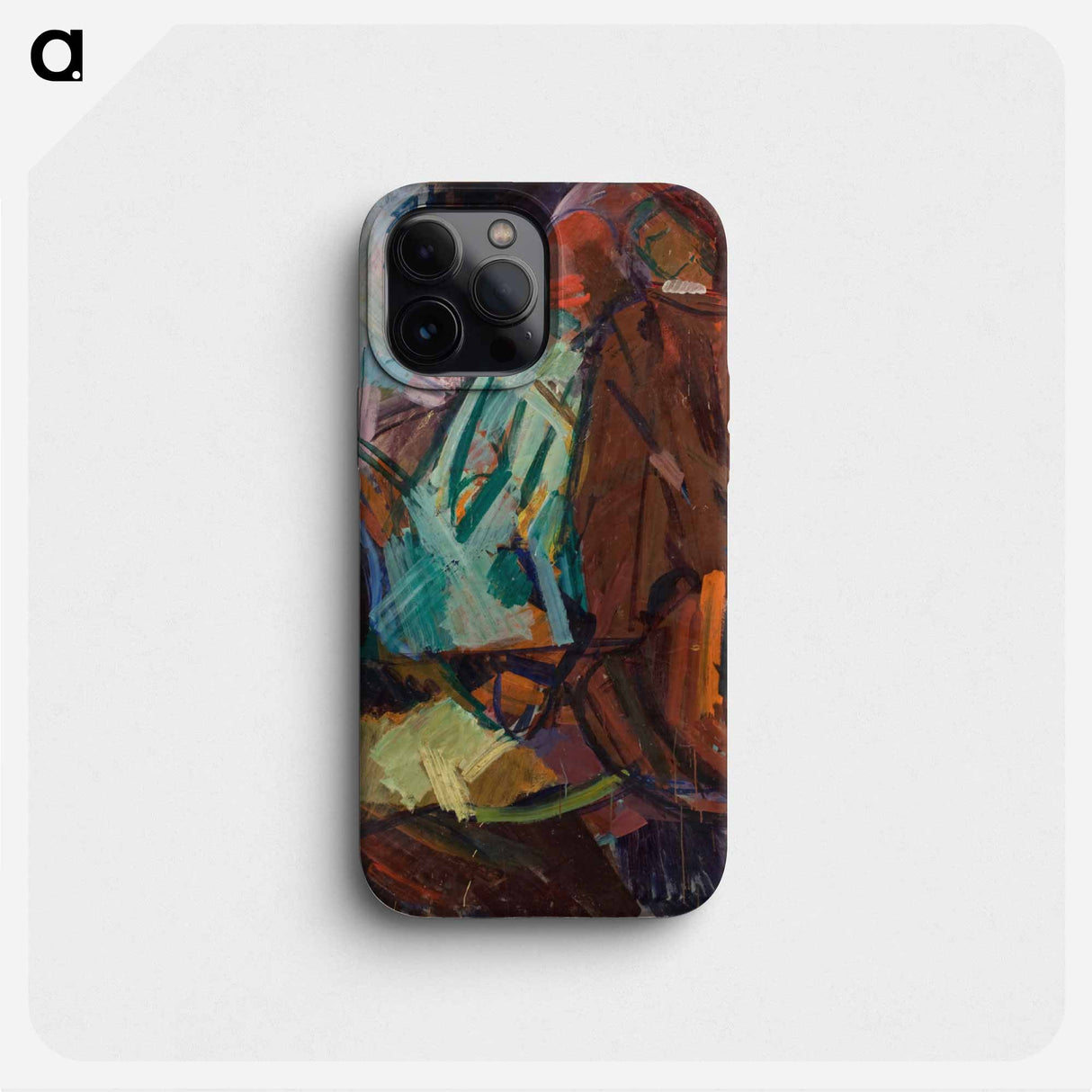 Sketch after Delacroix's "Dante and Vergil" - エドヴァルド ウェイ Phone Case.