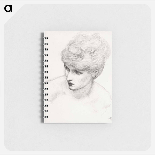 アートメモ帳-Car of Love or Love's Wayfaring - Study of Maria Zambaco - エドワード バーン ジョーンズ Memo.