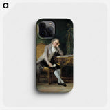 Portrait of Gaspar Melchor de Jovellanos - Francisco de Goya Phone Case.