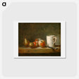 アートポストカード-Still Life with a White Mug - フランソワ ブーシェ Postcard.