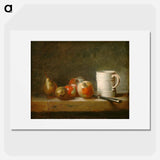 Still Life with a White Mug - フランソワ ブーシェ Poster.