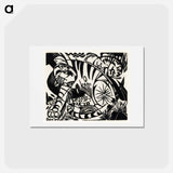 アートポストカード-Tiger - フランツ マルク Postcard.