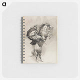 アートメモ帳-As They Threw Their Animals Back Upon Their Haunches
 - フレデリック レミントン Memo.