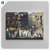 Cliff Dwellers - George Bellows Canvas.