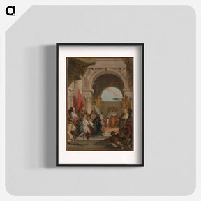 アートポスター-The Investiture of Bishop Harold as Duke of Franconia
 - ジョバンニ バティスタ ティエポロ Poster.